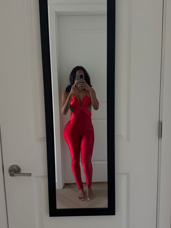 Red Jumpsuit