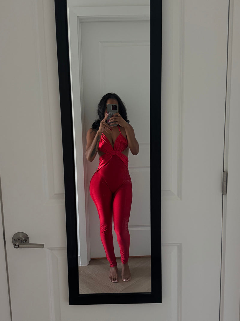 Red Jumpsuit