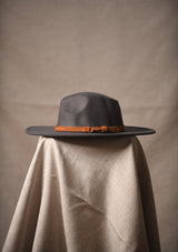 Darkgrey Fedora Hat