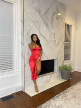 Satin Two Piece Set