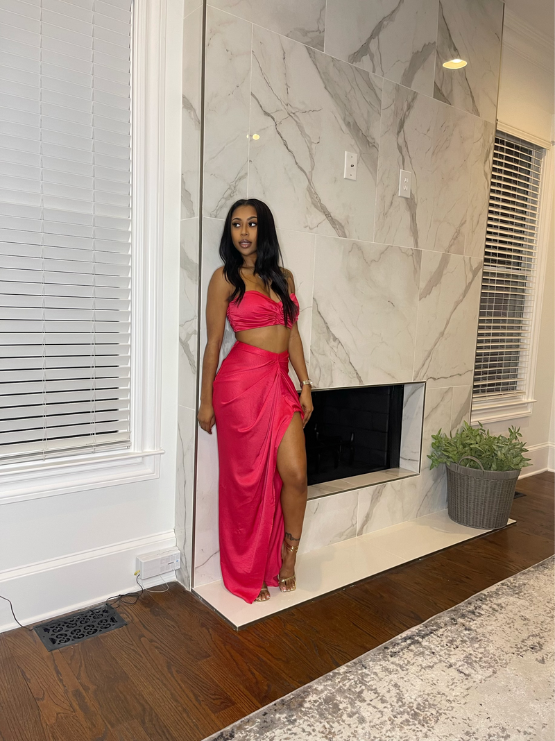 Baecation Two Piece Woven Set